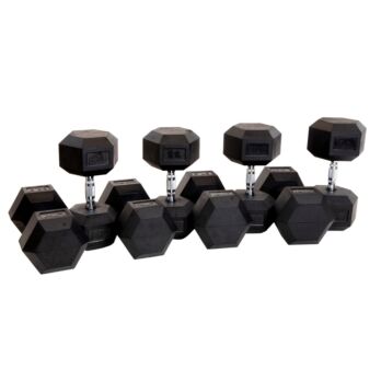 MPHEX300 Hexa voordeel Dumbbellset: 32.5 - 40 kg 