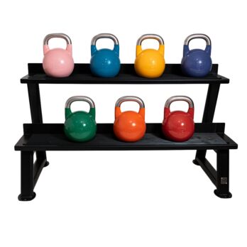 Competition Kettlebell voordeelset 8 t/m 32 kg incl. opbergrek
