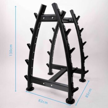 Studio Opbergrek voor 10 vaste Halterstangen