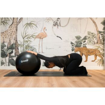 MPOK1204 Gymnastiekbal anti-burst 65 cm zwart