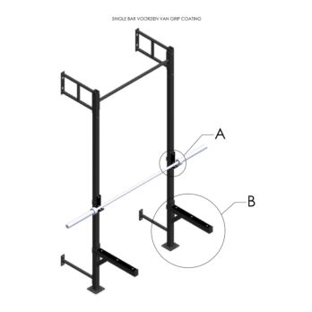 Crossfit Station wandmodel INDOOR MPPC-1112-0004