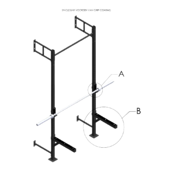 Crossfit Station wandmodel INDOOR MPPC-1112-0004