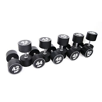 Urethaan dumbbellset 42 - 50 kg 