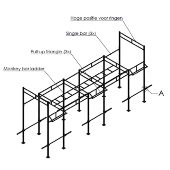Crossfit Station Losstaand INDOOR MP230