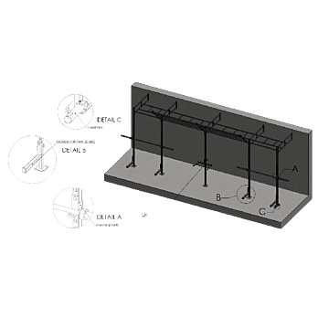 Crossfit Station Wandmodel indoor MP40