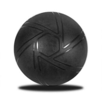 Muscle Power Yogaball, studio Gymball zwart, 55 cm
